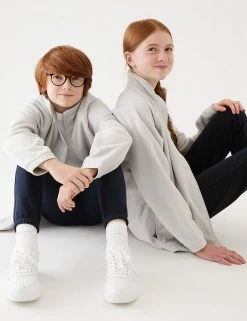 M&S Collection Jumpers Unisex Zip Fleece (2-16 Yrs) -School Uniform Sales Store SD 04 T93 4311 UT X EC 0