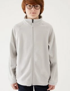 M&S Collection Jumpers Unisex Zip Fleece (2-16 Yrs) -School Uniform Sales Store SD 04 T93 4311 UT X EC 1