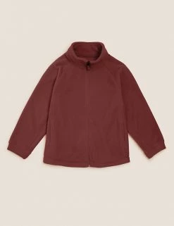 M&S Collection Jumpers Unisex Zip Fleece (2-16 Yrs) -School Uniform Sales Store SD 04 T93 4311 XM X EC 90