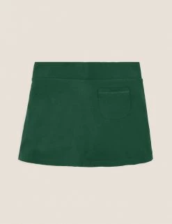 M&S Collection Shorts Girls' Cotton With Stretch Sports Skorts (2-16 Yrs) -School Uniform Sales Store SD 04 T93 5252 EE X EC 90