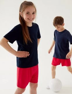M&S Collection Unisex Sports Shorts (2-16 Yrs) -School Uniform Sales Store SD 04 T93 5253 B0 X EC 0