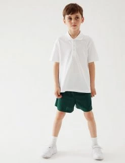 M&S Collection Unisex Sports Shorts (2-16 Yrs) -School Uniform Sales Store SD 04 T93 5253 EE X EC 2