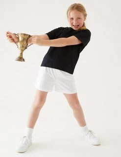 M&S Collection Unisex Sports Shorts (2-16 Yrs) -School Uniform Sales Store SD 04 T93 5253 Z0 X EC 1