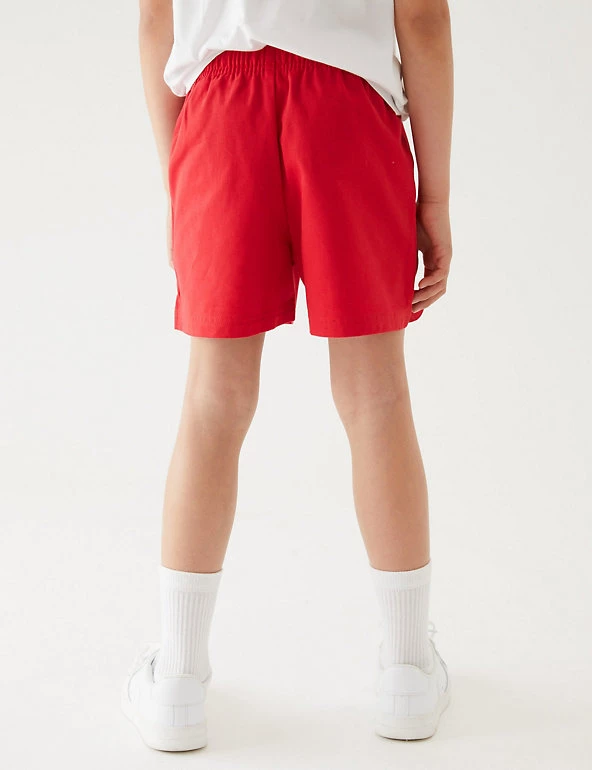 M&S Collection Unisex Pure Cotton Sports Shorts (2-16 Yrs) 14 M&S Collection Unisex Pure Cotton Sports Shorts (2-16 Yrs) - Image 12
