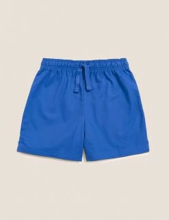 M&S Collection Unisex Pure Cotton Sports Shorts (2-16 Yrs) 59 M&S Collection Unisex Pure Cotton Sports Shorts (2-16 Yrs) -School Uniform Sales Store SD 04 T93 5254 RA X EC 90