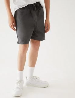 M&S Collection Unisex Pure Cotton Sports Shorts (2-16 Yrs) 56 M&S Collection Unisex Pure Cotton Sports Shorts (2-16 Yrs) -School Uniform Sales Store SD 04 T93 5254 T3 X EC 3