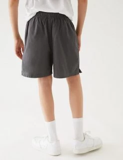M&S Collection Unisex Pure Cotton Sports Shorts (2-16 Yrs) 57 M&S Collection Unisex Pure Cotton Sports Shorts (2-16 Yrs) -School Uniform Sales Store SD 04 T93 5254 T3 X EC 4