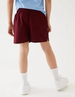 M&S Collection Unisex Pure Cotton Sports Shorts (2-16 Yrs) 39 M&S Collection Unisex Pure Cotton Sports Shorts (2-16 Yrs) -School Uniform Sales Store SD 04 T93 5254 XM X EC 4