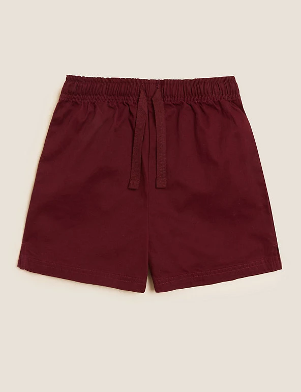 M&S Collection Unisex Pure Cotton Sports Shorts (2-16 Yrs) 4 M&S Collection Unisex Pure Cotton Sports Shorts (2-16 Yrs) - Image 2
