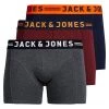 JACK & JONES JUNIOR Underwear 3 Pack Cotton Rich Trunks (8-16 Yrs)