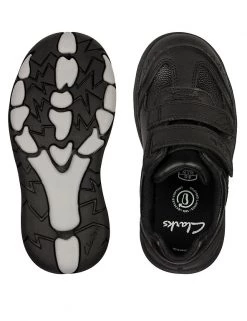 CLARKS Baby Leather Riptape School Shoes (Toddler Size 7-9.5) 8 CLARKS Baby Leather Riptape School Shoes (Toddler Size 7-9.5) -School Uniform Sales Store SD 08 T94 3006 Y0 X EC 1