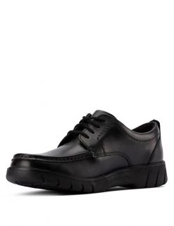 CLARKS Kids' Leather Derby Shoes (Youth Size 3-8) 10 CLARKS Kids' Leather Derby Shoes (Youth Size 3-8) -School Uniform Sales Store SD 08 T94 3010 Y0 X EC 3