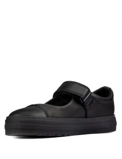 CLARKS Kids' Leather Light Up Mary Jane Shoes (Kid Size 10-2.5) -School Uniform Sales Store SD 08 T94 3014 Y0 X EC 3