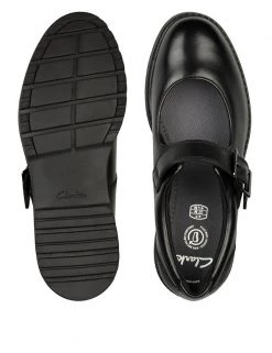 CLARKS Kids' Leather Mary Jane Shoes (Youth Size 3-7) -School Uniform Sales Store SD 08 T94 3035 Y0 X EC 1