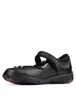 CLARKS Kids' Leather Riptape Mary Jane Shoes (Kid Size 10-2.5) -School Uniform Sales Store SD 08 T94 3038 Y0 X EC 3
