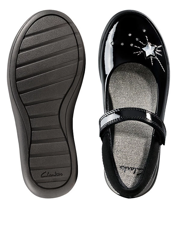 CLARKS Kids' Leather Mary Jane School Shoes (Kid 10-2.5) 4 CLARKS Kids' Leather Mary Jane School Shoes (Kid 10-2.5) - Image 2