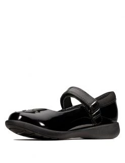 CLARKS Kids' Leather Mary Jane School Shoes (Kid 10-2.5) 10 CLARKS Kids' Leather Mary Jane School Shoes (Kid 10-2.5) -School Uniform Sales Store SD 08 T94 3113P Y1 X EC 3