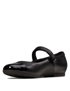 CLARKS Kids' Leather Mary Jane Shoes (Youth Size 3-8) -School Uniform Sales Store SD 08 T94 3120 Y0 X EC 3