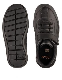 CLARKS Kids' Leather Football School Shoes (Kid Size 10-2.5) 8 CLARKS Kids' Leather Football School Shoes (Kid Size 10-2.5) -School Uniform Sales Store SD 08 T94 3140 Y0 X EC 1