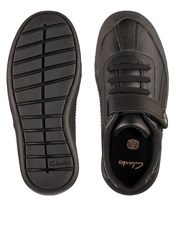 CLARKS Kids' Leather Football School Shoes (Kid Size 10-2.5) 4 CLARKS Kids' Leather Football School Shoes (Kid Size 10-2.5) - Image 2
