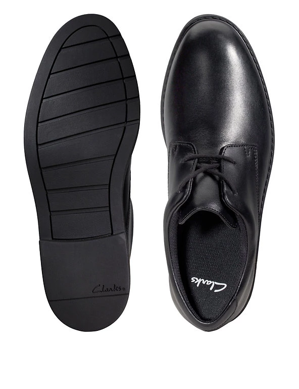 CLARKS Kids’ Leather School Shoes (Youth Size 3-9) 4 CLARKS Kids’ Leather School Shoes (Youth Size 3-9) - Image 2