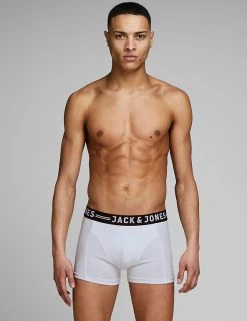 JACK & JONES Men's Trunks 3pk Cotton Rich Trunks -School Uniform Sales Store SD 10 T18 1278 T4 X EC 1